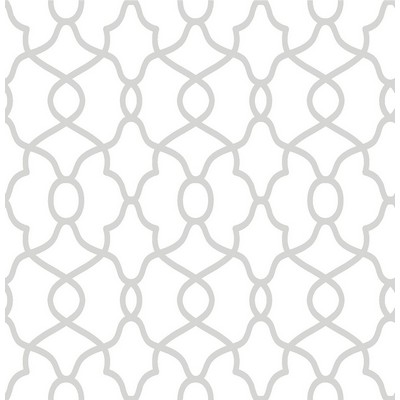 Wall Pops Silver Clearly Cool Peel & Stick Wallpaper Metallics
