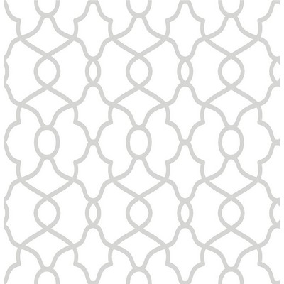 Wall Pops Silver Clearly Cool Peel & Stick Wallpaper Metallics