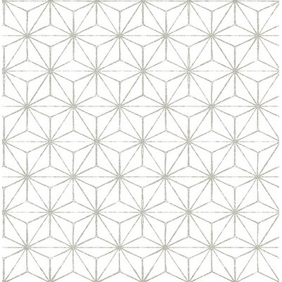 Wall Pops Centricity Peel & Stick Wallpaper Whites & Off-Whites