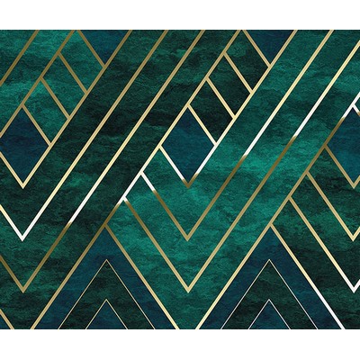 Wall Pops Artdeco Wall Mural Greens