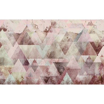 Wall Pops Pink Triangles Wall Mural Pinks
