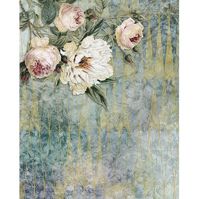 Wall Pops La Rosa Wall Mural Multicolor