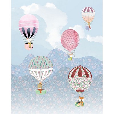 Wall Pops Happy Balloon Wall Mural Multicolor