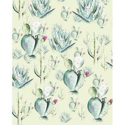 Wall Pops Cactus Green Wall Mural Greens
