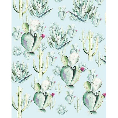 Wall Pops Cactus Blue Wall Mural Blues
