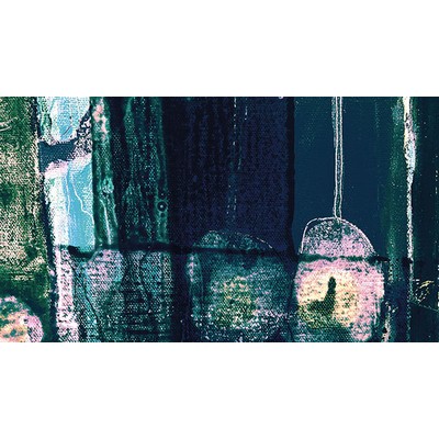 Wall Pops Bottles Lifting Wall Mural Greens