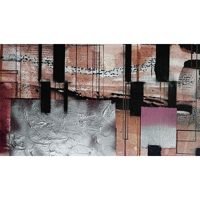 Wall Pops Squares Dropping Wall Mural Multicolor