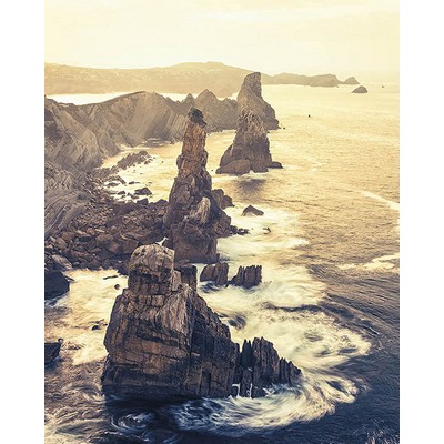 Wall Pops Pillar Parade Wall Mural Multicolor