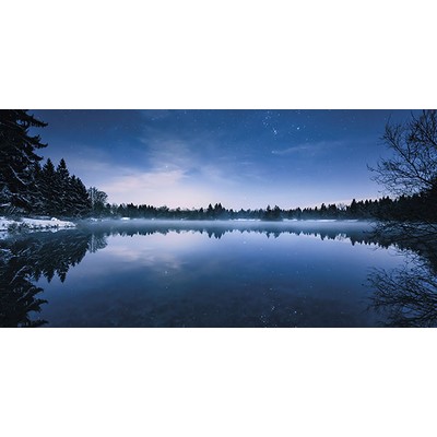 Wall Pops Glistening Stars Wall Mural Blues