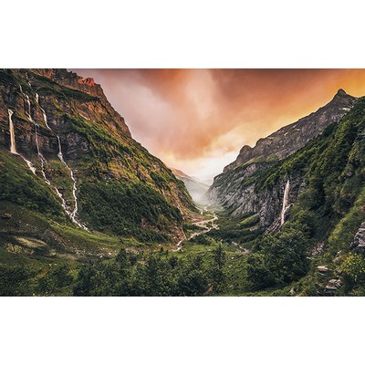 Wall Pops Eden Valley Wall Mural Multicolor