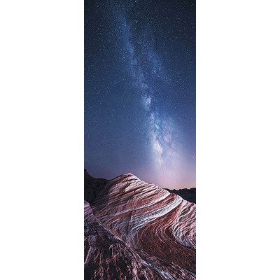 Wall Pops Fire Wave Mountain Wall Mural Multicolor