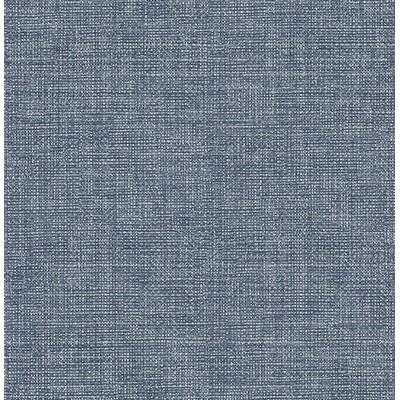 Wall Pops Cobalt Warp and Weft Self Adhesive Wallpaper Blues