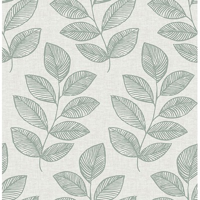 Wall Pops Fern Green Sprig Self Adhesive Wallpaper Greens