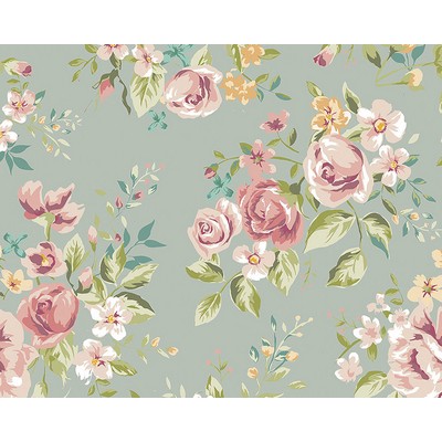 Wall Pops Flowery Wall Mural Multicolor