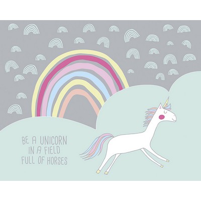 Wall Pops Unicorn Wall Mural Multicolor