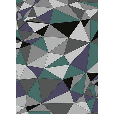Wall Pops Grey Polygons Wall Mural Greys