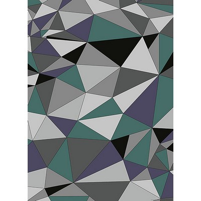 Wall Pops Grey Polygons Wall Mural Greys