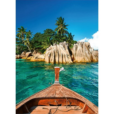 Wall Pops St. Pierre Island At Seychelles Wall Mural Multicolor