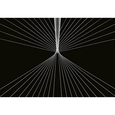 Wall Pops 3D Strings Wall Mural Blacks