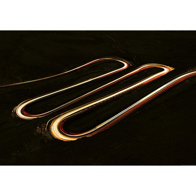 Wall Pops Light Stripes Wall Mural Blacks