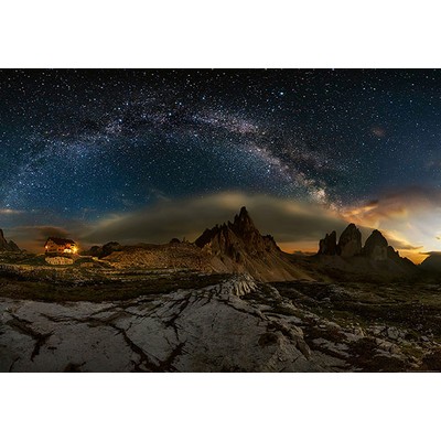 Wall Pops Galaxy Dolomites Wall Mural Multicolor