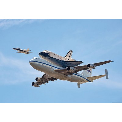 Wall Pops Space Shuttle Endeavour Wall Mural Blues