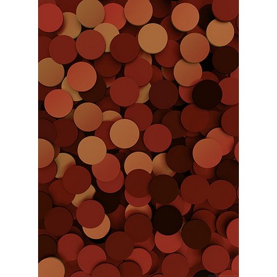 Wall Pops Disco Circles Wall Mural Reds
