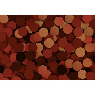 Wall Pops Disco Circles Wall Mural Reds