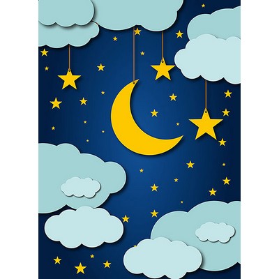 Wall Pops Sleep Well Wall Mural Blues