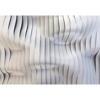 Wall Pops Wavy Bands Wall Mural Whites & Off-Whites