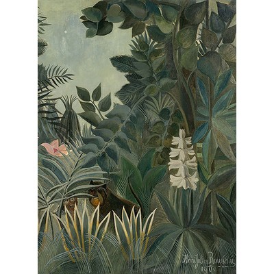 Wall Pops The Equatorial Jungle Wall Mural Greens