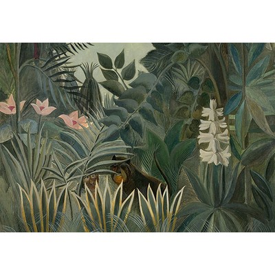Wall Pops The Equatorial Jungle Wall Mural Greens