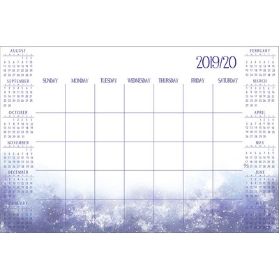 Wall Pops Cosmic Academic Calendar 2019-2020 Whites & Off-Whites