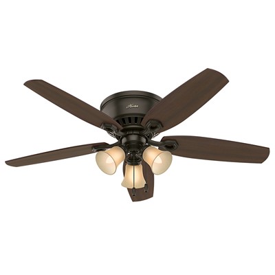 Hunter Fan Co Builder Low Profile 52in New Bronze