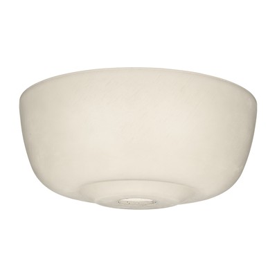 Hunter Fan Co Glass Bowl Cased White