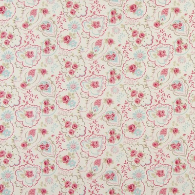 Clarke and Clarke PAISLEY ROSE F0365 PINK
