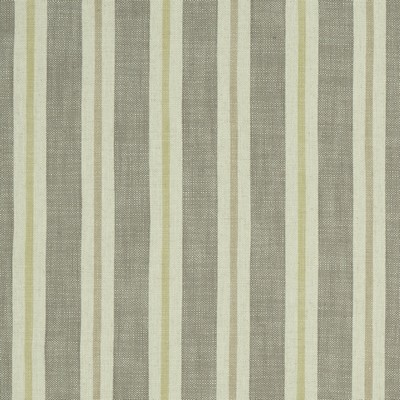 Clarke and Clarke SACKVILLE STRIPE CITRON/NATURAL