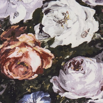 Clarke and Clarke F1088 3-HEATHER/EBONY