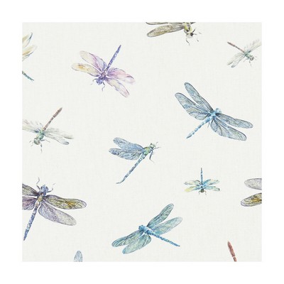 Clarke and Clarke DRAGONFLIES CREAM