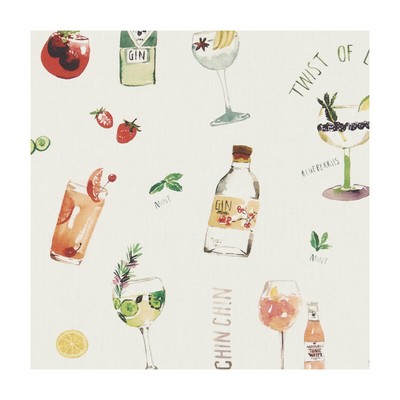 Clarke and Clarke HAPPY HOUR CREAM