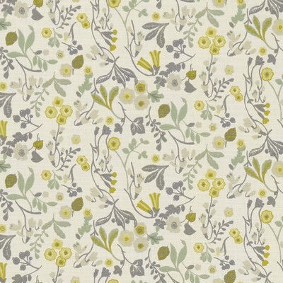 Clarke and Clarke ASHBEE FOREST/CHARTREUSE