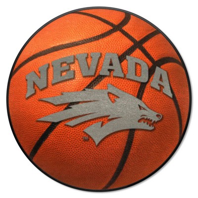 Fan Mats  LLC Nevada Wolfpack Basketball Mat Orange