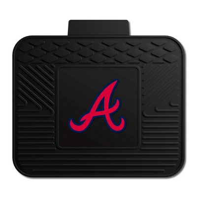 Fan Mats  LLC Atlanta Braves Utility Mat Black