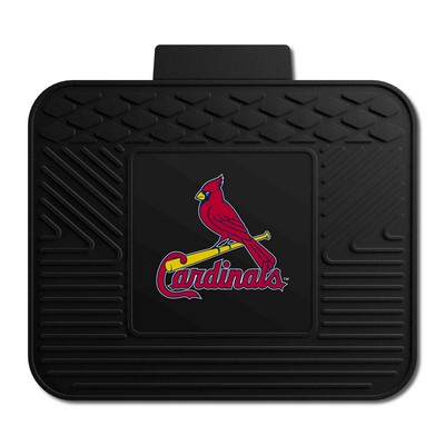 Fan Mats  LLC St. Louis Cardinals Utility Mat Black