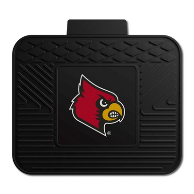Fan Mats  LLC Louisville Cardinals Utility Mat Black
