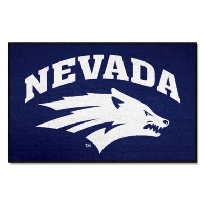 Fan Mats  LLC Nevada Wolfpack Starter Mat Navy