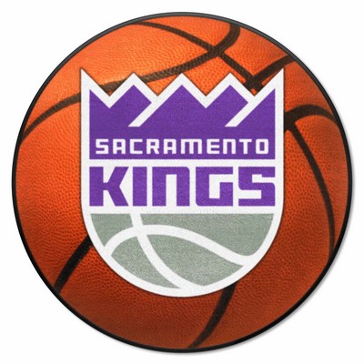 Fan Mats  LLC Sacramento Kings Basketball Mat Orange