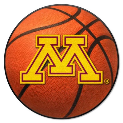 Fan Mats  LLC Minnesota Golden Gophers Basketball Mat Orange