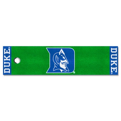 Fan Mats  LLC Duke Blue Devils Putting Green Mat Green