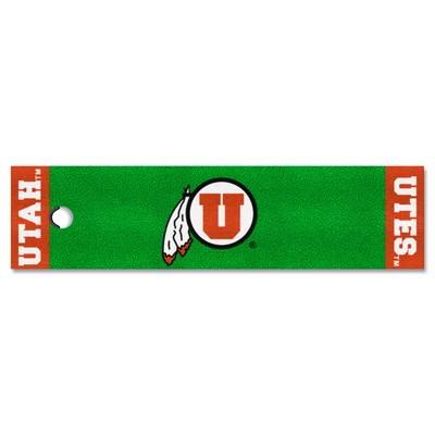 Fan Mats  LLC Utah Utes Putting Green Mat Green